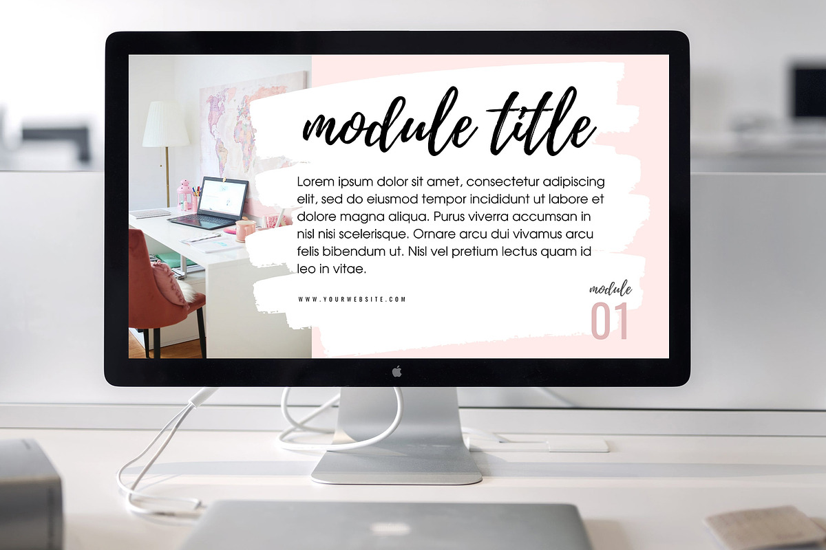 Webinar & Course Slide Deck Template, a Magazine Template by Thirty One Palms Studio (Photo 3 of 10)