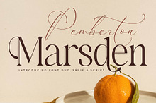 Pemberton Marsden Font Duo