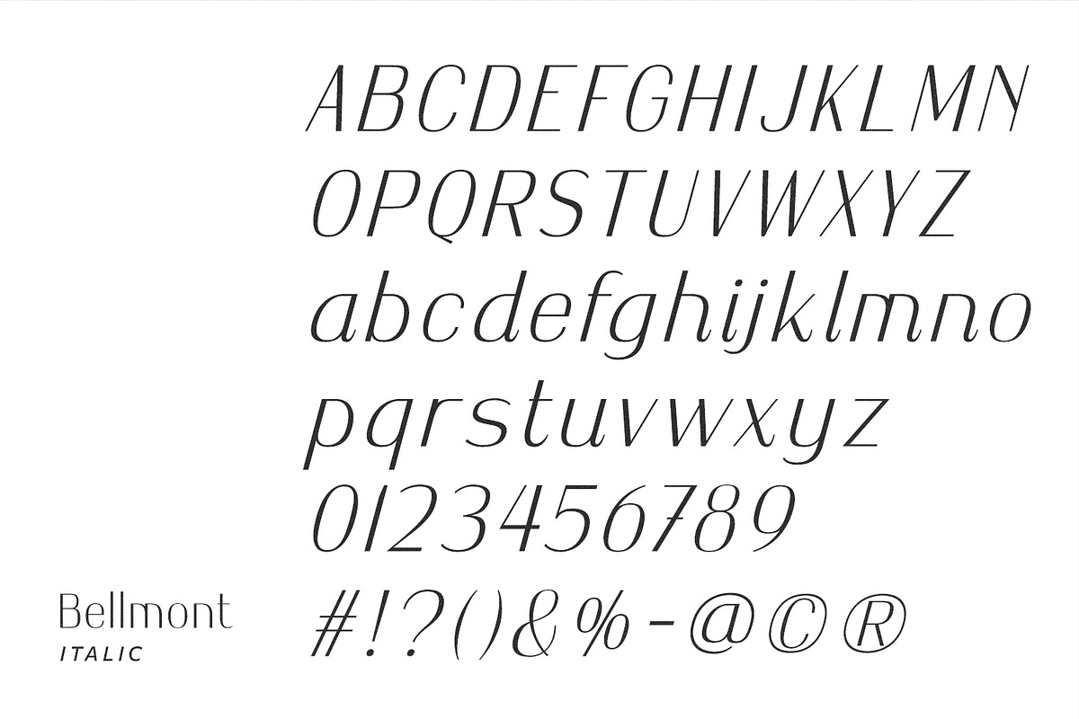 Bellmont, a Sans Serif Font by din-studio.com (Photo 7 of 16)