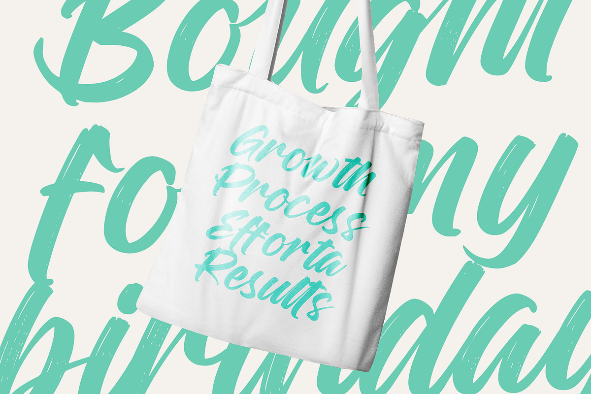Rough Streak Bold Brush Font, a Script Font by Letterena Studios Script (Photo 11 of 20)