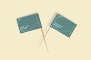 Food Flag Mockup, an Advertising Mockup by tiyasprabawa (Thumbnail 4 of 5)