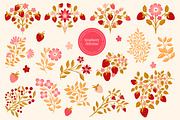 Strawberry Patterns & Clip Art, a Pattern Graphic by Eclectic Anthology (Thumbnail 8 of 12)