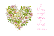 Hearts-watercolor-Hellebore, an Illustration by watercolorwild.graphics (Thumbnail 4 of 19)
