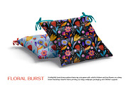 Floral Burst - Seamless Pattern, a Pattern Graphic by Alona Savchuk (Thumbnail 9 of 12)