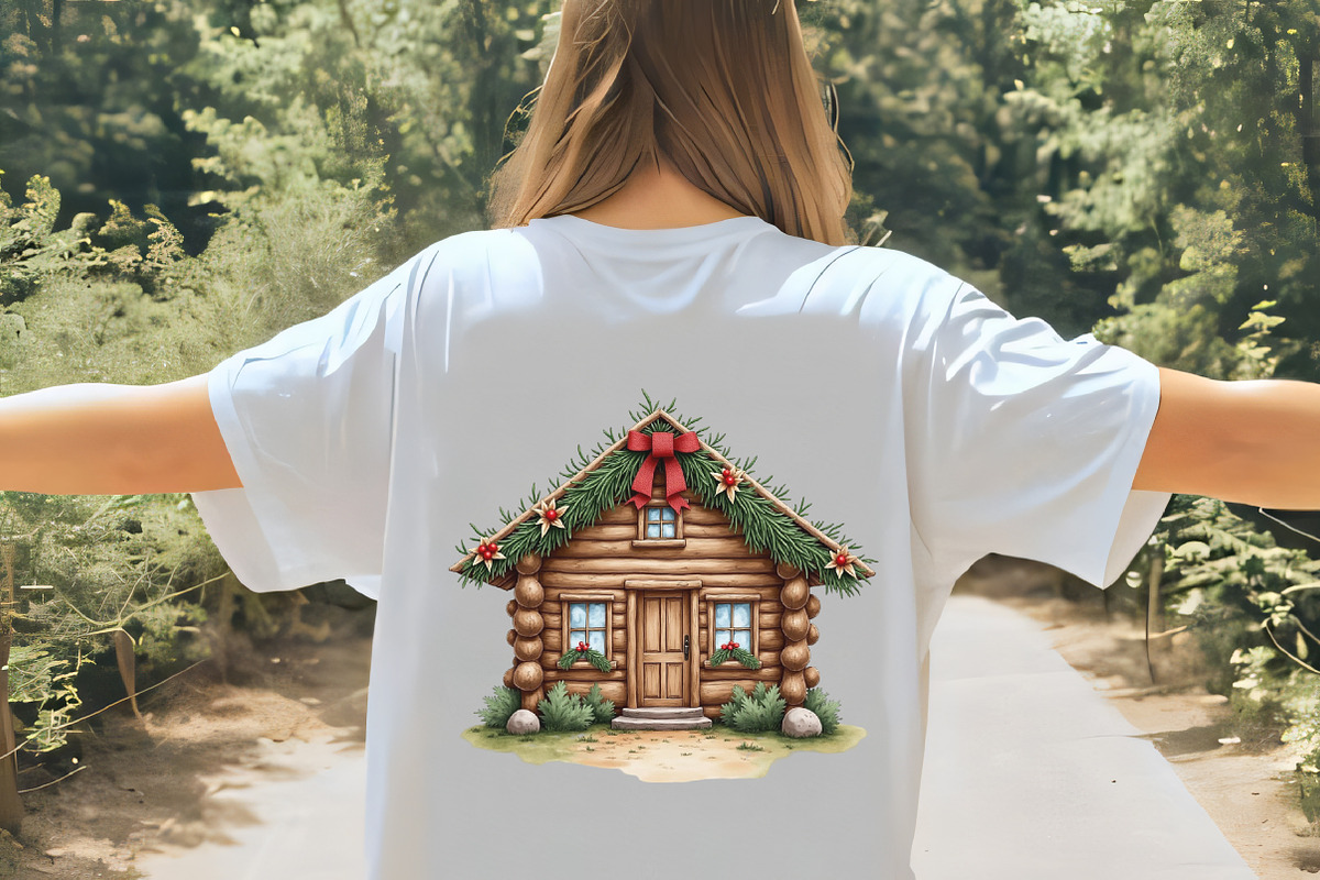 Christmas Funny House Clipart, an Illustration by CrexoraLab (Photo 5 of 5)