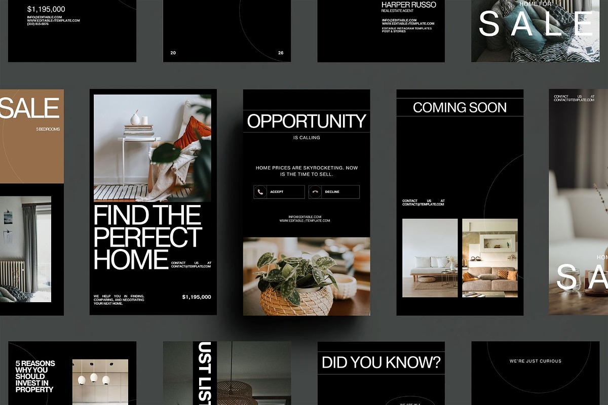 Real Estate Story Template, a Social Media Template by Prapti Design (Photo 2 of 10)