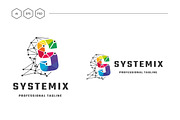 Systemix Letter S Logo, a Branding & Logo Template by Design_Planet
