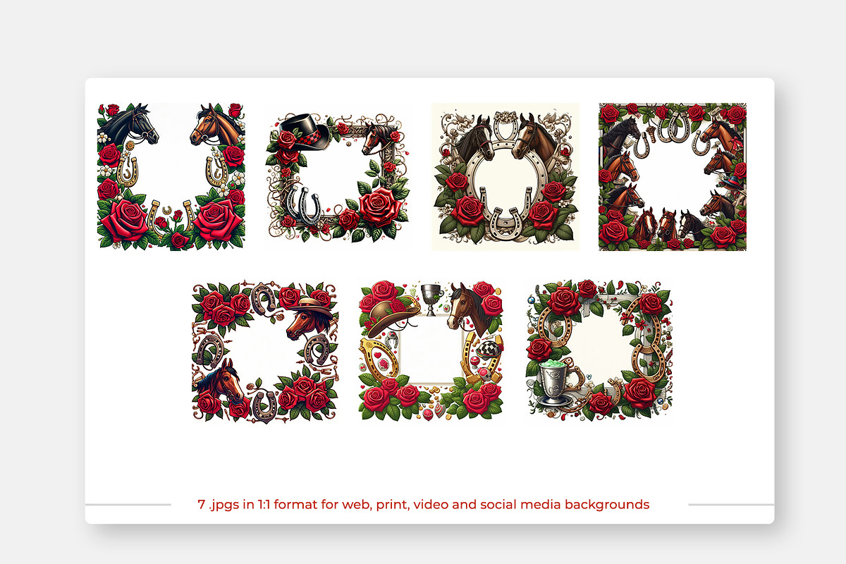 The Kentucky Derby Bundle, a Background Graphic by karenfoleyphoto (Photo 2 of 5)