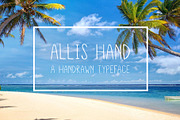 Introducing Allis Hand, a Sans Serif Font by dear uncle (Thumbnail 1 of 4)