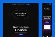 Reimagine Fintech and Saas template, an UI Kit Template by Lumina_ui_ux202 (Thumbnail 8 of 8)
