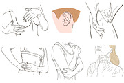 Human body parts, a Background Graphic by lycka (Thumbnail 3 of 3)