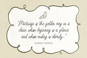 Wedding Letter Handwriting +Doodles, a Handwritten Font by Letterhend Studio (Thumbnail 2 of 9)
