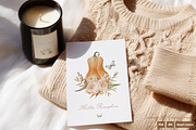 Pumpkin Season – 12 Card Mockups, a Mockup by NikiArts (Thumbnail 8 of 10)