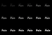 Painite - Future Sans, a Sans Serif Font by Jehoo Creative (Thumbnail 4 of 11)