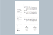 Resume Template + Cover Letter WORD, a Resume Template by PAPPERMINT RESUME STUDIO (Thumbnail 4 of 4)