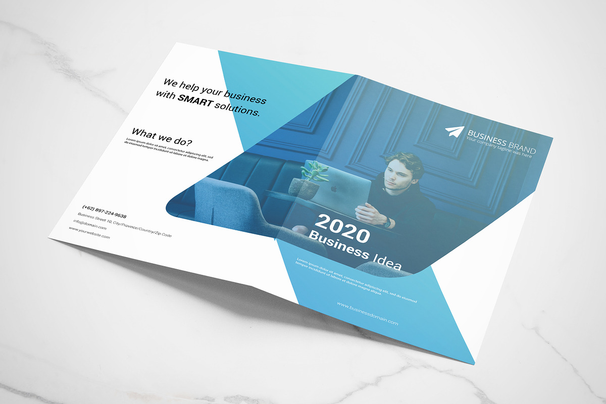 Business Bifold Brochure, a Brochure Template by Loc Tropis (Photo 4 of 4)