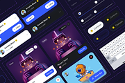 Filllo NFT Market UI Kit, an UI Kit Template by floxui (Thumbnail 5 of 8)
