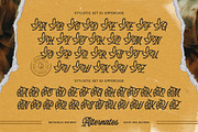 Botanica Whimsy Typeface, a Script Font by alit design (Thumbnail 8 of 20)