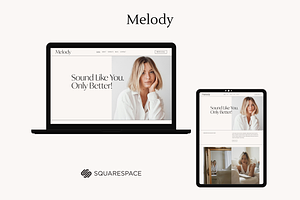 Melody Website Squarespace 7.1