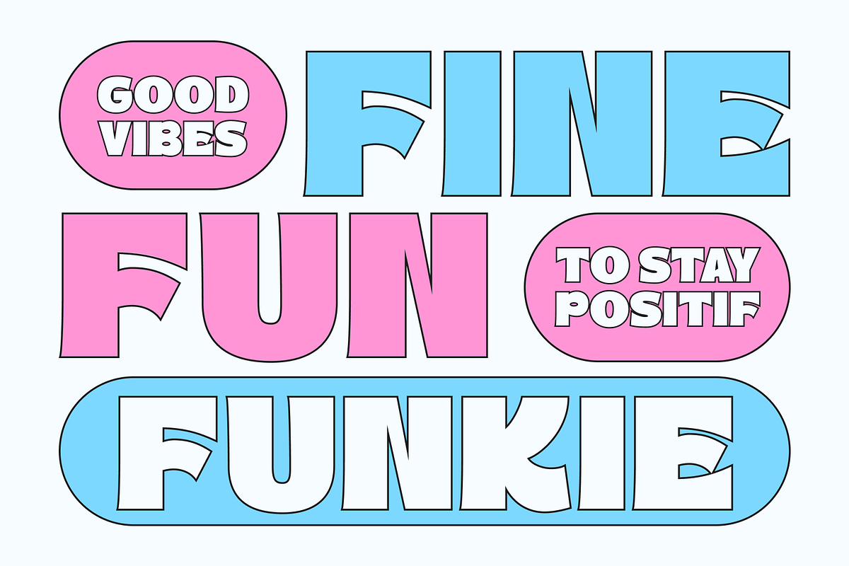 Kines Sans Display, a Sans Serif Font by Fitrah Type (Photo 7 of 14)