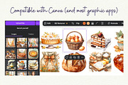 Cozy Fall Baking Clipart, an Object Graphic by Anna Design Studio (Thumbnail 8 of 9)