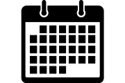 Calendar icon illustrations, a Technology Illustration by balal (Thumbnail 2 of 13)
