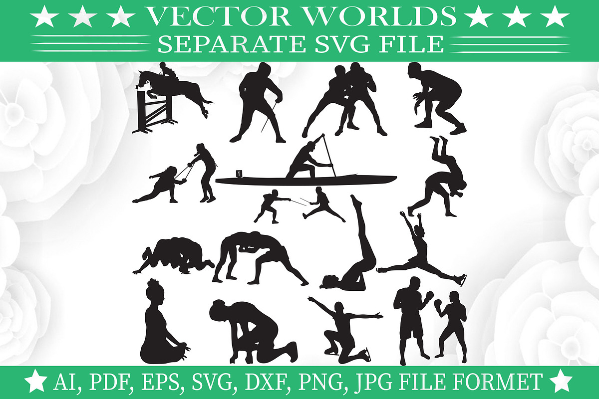 Training Sport Svg, Train, Sport Svg, an Object Graphic by VectorWorlds (Photo 4 of 5)