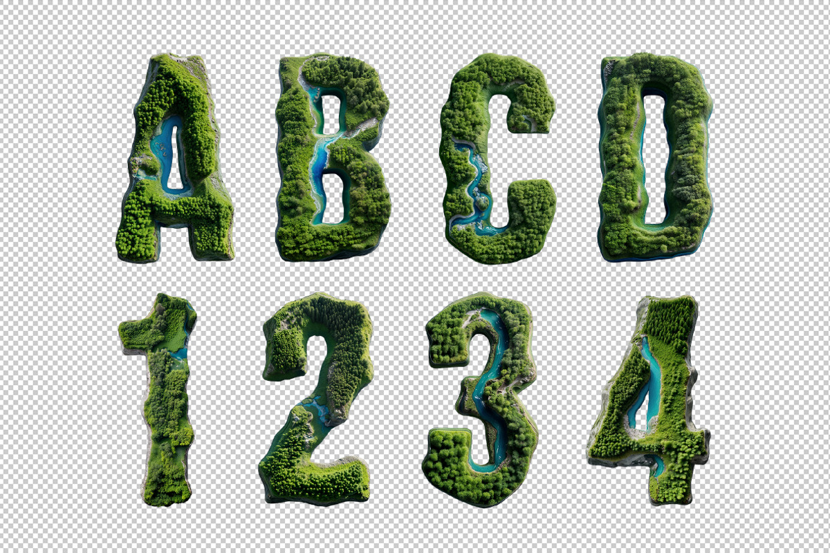 NatureForm Font, a Sans Serif Font by Handmadefont (Photo 12 of 12)