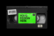 VHS Cassette Mockup, a Product Mockup by BULBFISH (Thumbnail 2 of 8)