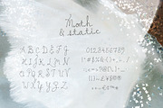 Moth & Static Handwritten Font, a Script Font by Mneme (Thumbnail 8 of 9)