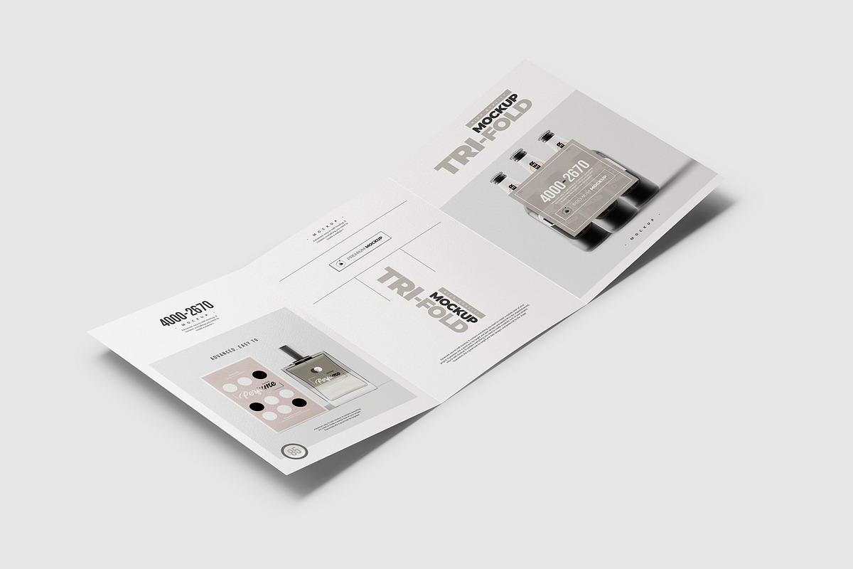 Tri-Fold Brochure Mock-up 2, a Print Template by Nevada63 (Photo 1 of 3)