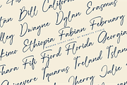 Bright Script, a Handwritten Font by Muwatta Studio (Thumbnail 2 of 10)