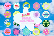 Bold Instagram Icon Templates, a Social Media Template by Hell Yeah Designs (Thumbnail 1 of 4)