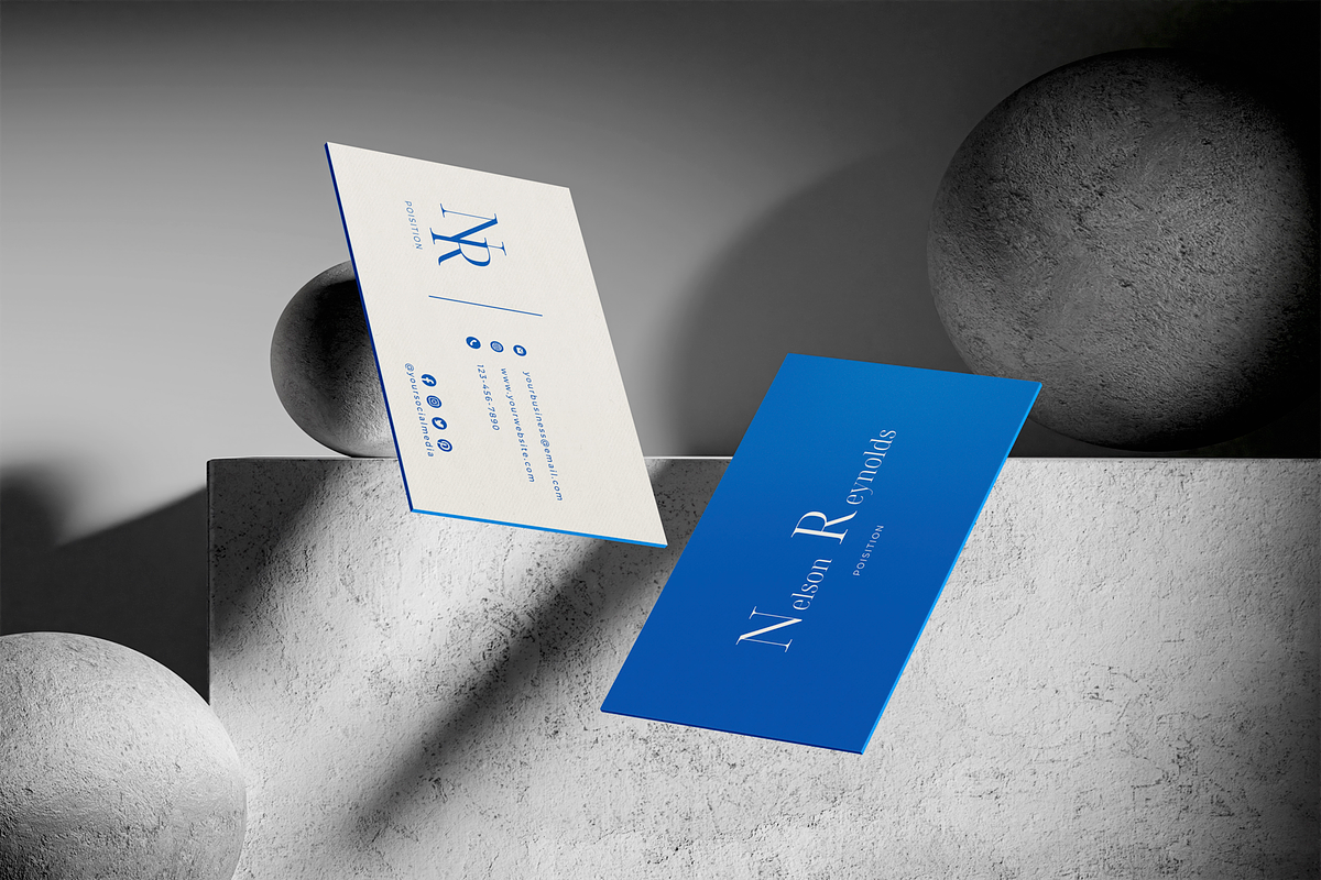 Minimalist Business Card Template, a Business Card Template by INRASSION (Photo 4 of 6)