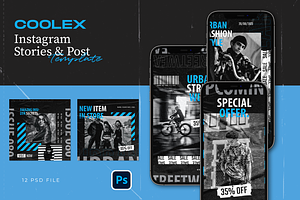 Hype Instagram Template - Coolexz