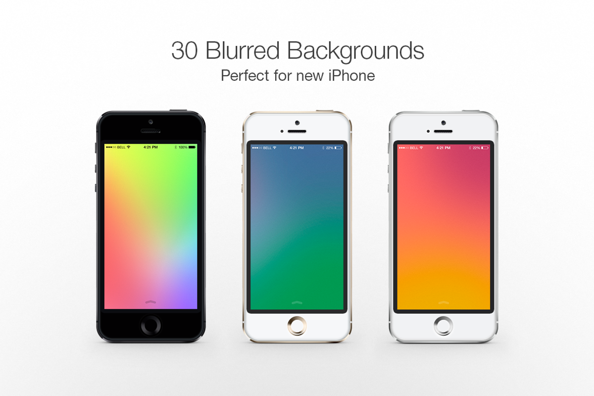 30 iOS 7 Blurred Backgrounds, a Texture Graphic by MARTINI Type Designer (Photo 4 of 4)