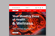 Health Care Email Newsletter, an UI Kit Template by MightyDesign (Thumbnail 2 of 9)