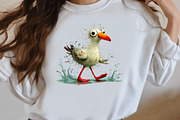 Whimsical Summer seagull Clipart, an Illustration by Designworld (Thumbnail 6 of 8)