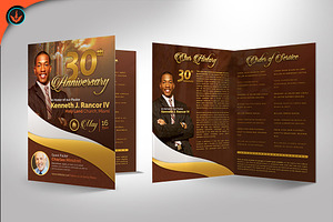 Gold Pastor's Anniversary Program