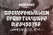 Ghostero - Horror Display, a Font by Pandeka Studio (Thumbnail 7 of 12)