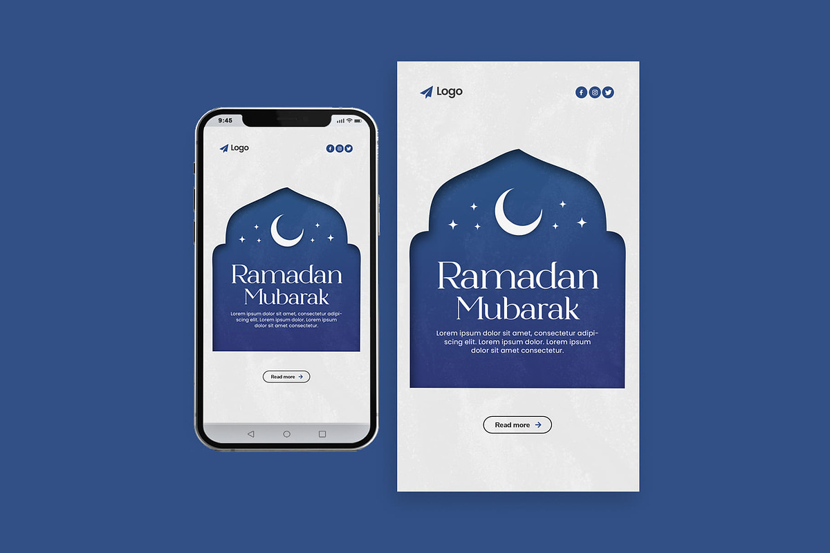 Ramadan Mubarak Instagram Bundle, a Social Media Template by Saman Osama (Photo 3 of 6)