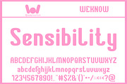 Ameliorate font, a Sans Serif Font by weknow (Thumbnail 3 of 5)