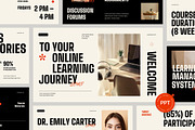 Online Course Education Powerpoint, a Presentation Template by fakhroo (Thumbnail 1 of 5)