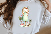 Whimsical Cold Summer Beach Ice Pop, an Illustration by Designworld (Thumbnail 5 of 7)