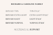 Richard & Caroline Family *Update*, a Serif Font by Silverdav (Thumbnail 6 of 10)