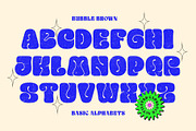 Bubble Brown Typeface, a Symbol Font by alit design (Thumbnail 4 of 23)