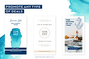 SET SAIL Instagram Story Templates, a Social Media Template by Andimaginary Creative Co. (Thumbnail 6 of 9)