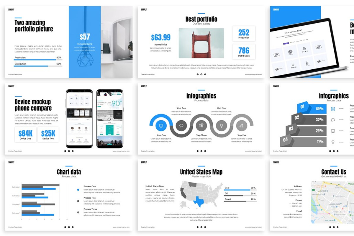 Simply - Minimal Powerpoint Template, a Presentation Template by ...