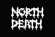 Dendam - Aggressive Black Metal font, a Blackletter Font by Masyafi Studio (Thumbnail 2 of 6)
