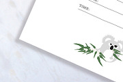 Dinner Invitation with Koala, an Invitation Template by stockhype (Thumbnail 2 of 2)